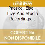 Paaske, Else - Live And Studio Recordings 1967-1983 (2 Cd)