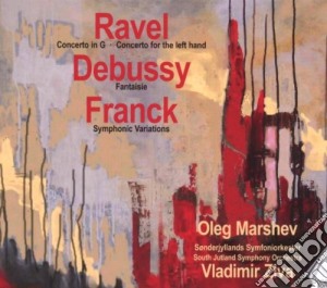 Maurice Ravel / Cesar Franck / Claude Debussy - french Piano (2 Cd) cd musicale di Oleg Marshev