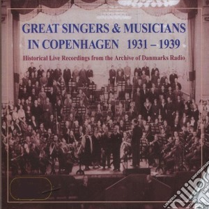 Great Singers & Musicians Copenhagen 1931-1939 / Various (6Cd) cd musicale di Various