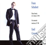 Franz Schubert - Sonata - Six Moments Musicaux - Emil Gryesten, Piano cd