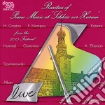 Rarities Of Piano Music 2015 / Various cd