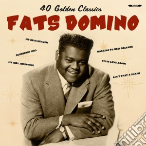 (LP Vinile) Fats Domino - 40 Golden Hits (2 Lp) lp vinile di Fats Domino