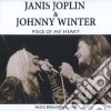 Janis Joplin And Johnny Winter - Piece Of My Heart 1969 cd