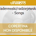 Paderewski/radziejewska - Songs cd