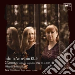 Johann Sebastian Bach - 3 Sonatas For Violin & Harpsichord cd