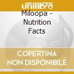 Miloopa - Nutrition Facts cd