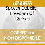Speech Debelle - Freedom Of Speech cd