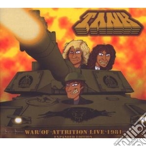 Tank - War Of Attrition Live 1981 cd musicale di Tank