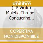 (LP Vinile) Malefic Throne - Conquering Darkness The (Gold Marble Vinyl) vinile