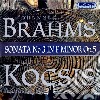 Johannes Brahms - Sonata No. 3 In F Minor cd