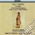 Liszt Ferenc Franz - Works For Harmonium cd