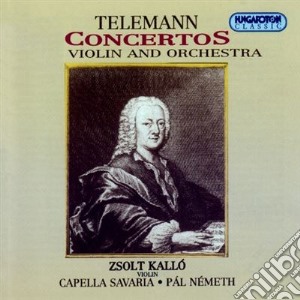 Georg Philipp Telemann - Concertos For Violin And Orchestra cd musicale di G.f. Telemann