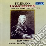 Georg Philipp Telemann - Concertos For Violin And Orchestra