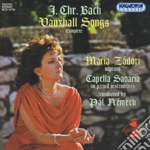 Bach Johann Sebastia - Vauxhall Songs Complete cd musicale di Bach Johann Sebastia