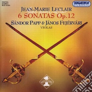Leclair Jean Marie - Sonata Per 2 Viole Da Gamba In La Op 12 cd musicale di Leclair Jean Marie