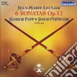 Leclair Jean Marie - Sonata Per 2 Viole Da Gamba In La Op 12 cd