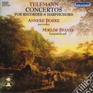 G.f. Telemann - Concertos For Recorder cd musicale di G.f. Telemann