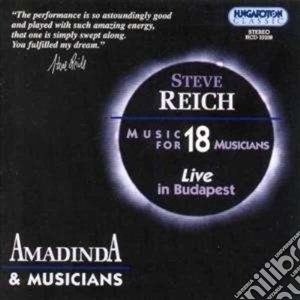 Reich Steve - Music For 18 Musicians cd musicale di Steve Reich
