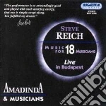 Reich Steve - Music For 18 Musicians cd