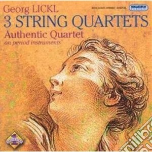 Lickl Johann Georg - Quartetto Per Archi N.1 In C cd musicale di Lickl Johann Georg