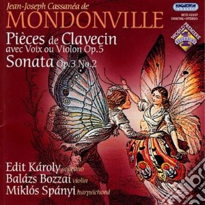 Mondonville Jean Jos - Pieces De Clavecin Op 5 Con Voce E Violi cd musicale di Mondonville Jean Jos