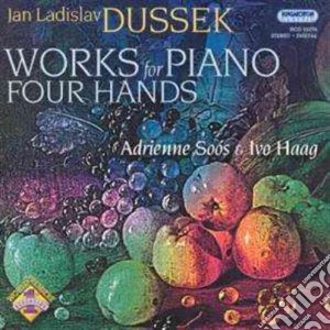 Adrienne Soos & Ivo Haag - Dussek/works For Piano Four Hands cd musicale di Adrienne Soos & Ivo Haag
