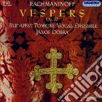 Sergej Rachmaninov - Vespers cd