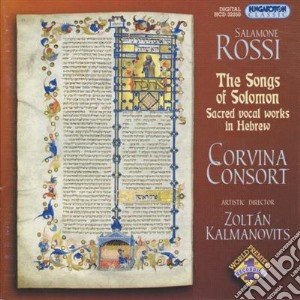 Corvina Consort - Rossi/the Songs Of Solomon cd musicale di Corvina Consort