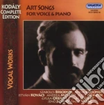 Zoltan Kodaly - Art Songs For Voice & Piano (2 Cd) cd