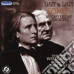 Liszt & Liszt Songs In Different Version cd