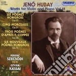Szecsodi/kassai - Hubay/works For Violin And Piano cd