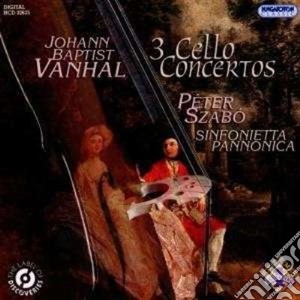Vanhal Johann Baptis - Concerto Per Cello In Do cd musicale di Vanhal Johann Baptis
