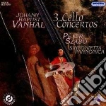Vanhal Johann Baptis - Concerto Per Cello In Do cd