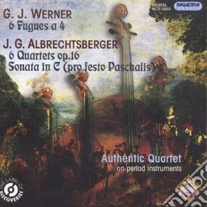 Werner Gregor Joseph - Fuga N.1 > N.6 A 4 cd musicale di Werner Gregor Joseph
