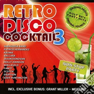 Retro Disco Cocktail 3 cd musicale