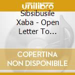 Sibsibusile Xaba - Open Letter To Adoniah cd