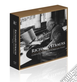 Richard Strauss - Integrale Delle Opere Per Voce E Pianoforte (lieder E Melodrammi) (9 Cd) cd musicale di Strauss Richard