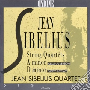 Jean Sibelius - Quartetto Per Archi Js 183, Quartetto Per Archi Op.56 'voces Intimae' cd musicale di Jean Sibelius