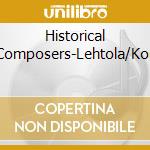 Historical Organs/Composers-Lehtola/Komulainen cd
