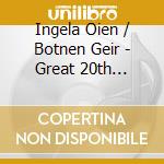 Ingela Oien / Botnen Geir - Great 20th Century Flute Music cd