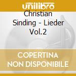 Christian Sinding - Lieder Vol.2 cd