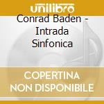 Conrad Baden - Intrada Sinfonica cd