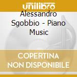 Alessandro Sgobbio - Piano Music cd