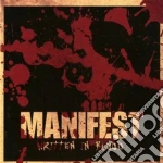 Manifest - Written In Blood cd