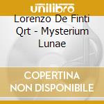 Lorenzo De Finti Qrt - Mysterium Lunae cd