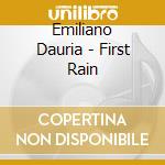 Emiliano Dauria - First Rain cd