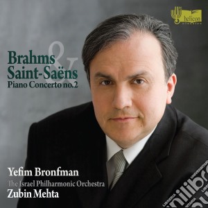 Johannes Brahms / Camille Saint-Saens - Concertos cd musicale di Brahms Johannes / Saint