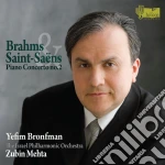 Johannes Brahms / Camille Saint-Saens - Concertos cd
