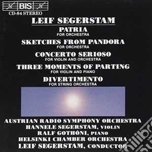 Leif Segerstam - Patria, Sketches From Pandora, Concerto Serioso cd musicale di Leif Segerstam