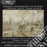 Baroque And Romantic Vocal Music: Telemann, Purcell, Handel, Elgar cd